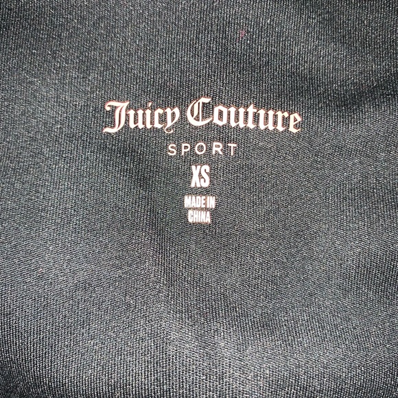 Juicy NWT 3/4 Capri black tight size XS - Picture 10 of 10